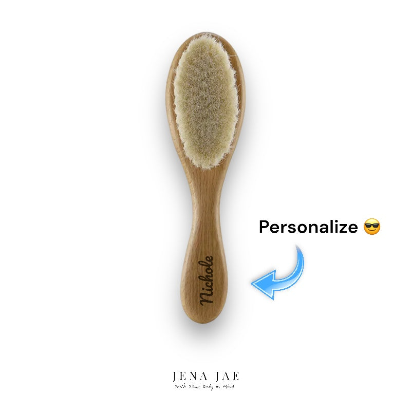Custom Name Baby Brush and Comb Set