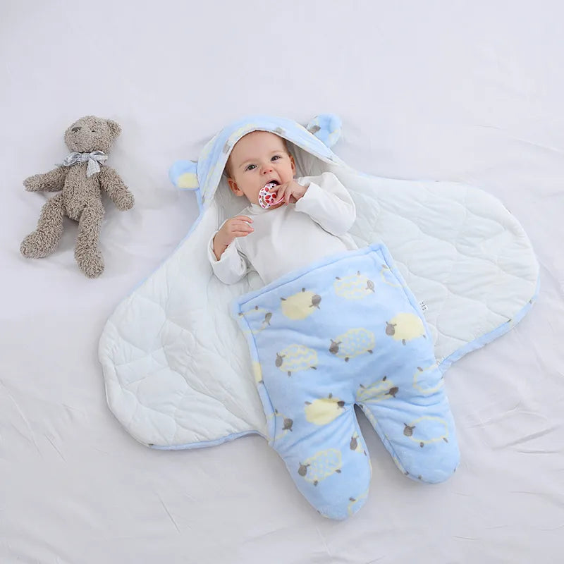 Soft Newborn Baby Wrap  Swaddle Blankets