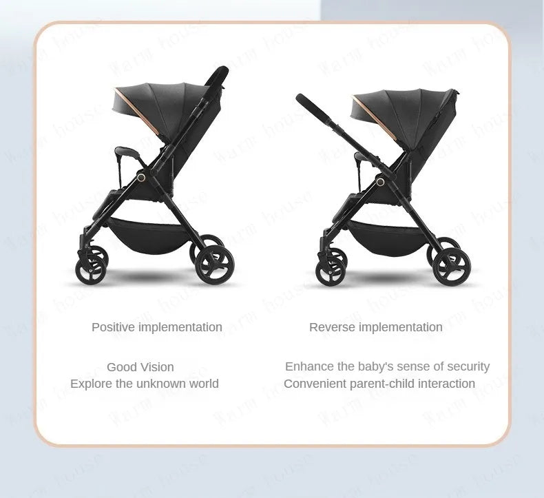 Expandable High Quality Baby Stroller