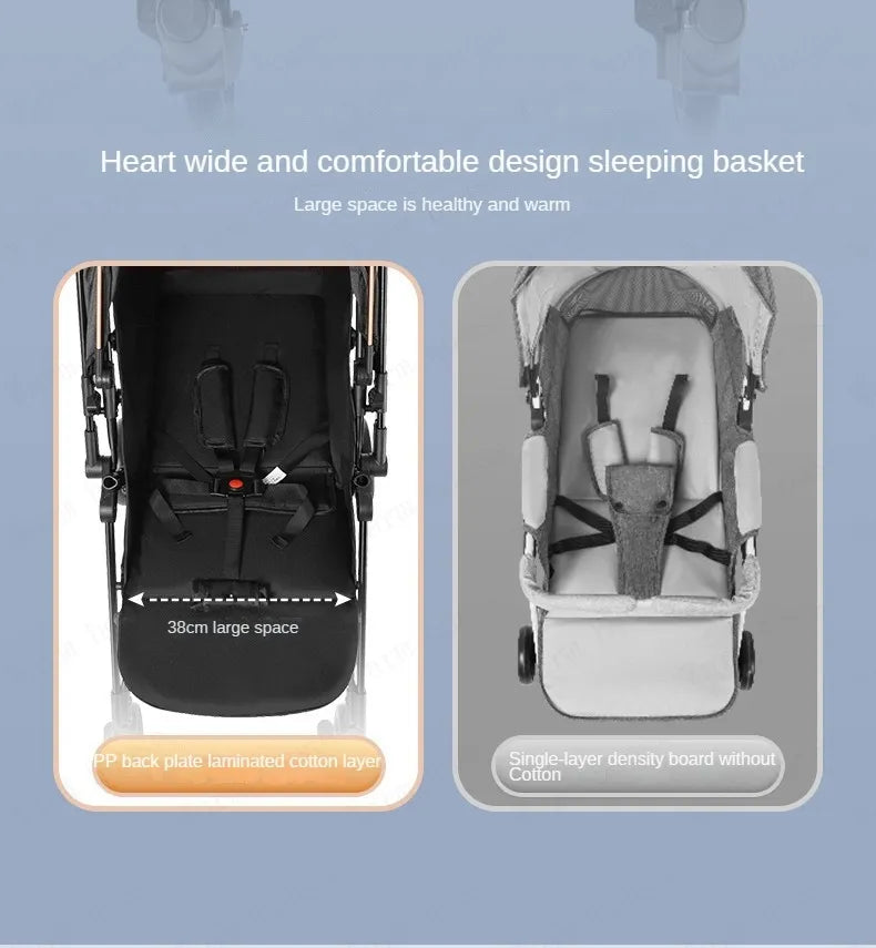 Expandable High Quality Baby Stroller