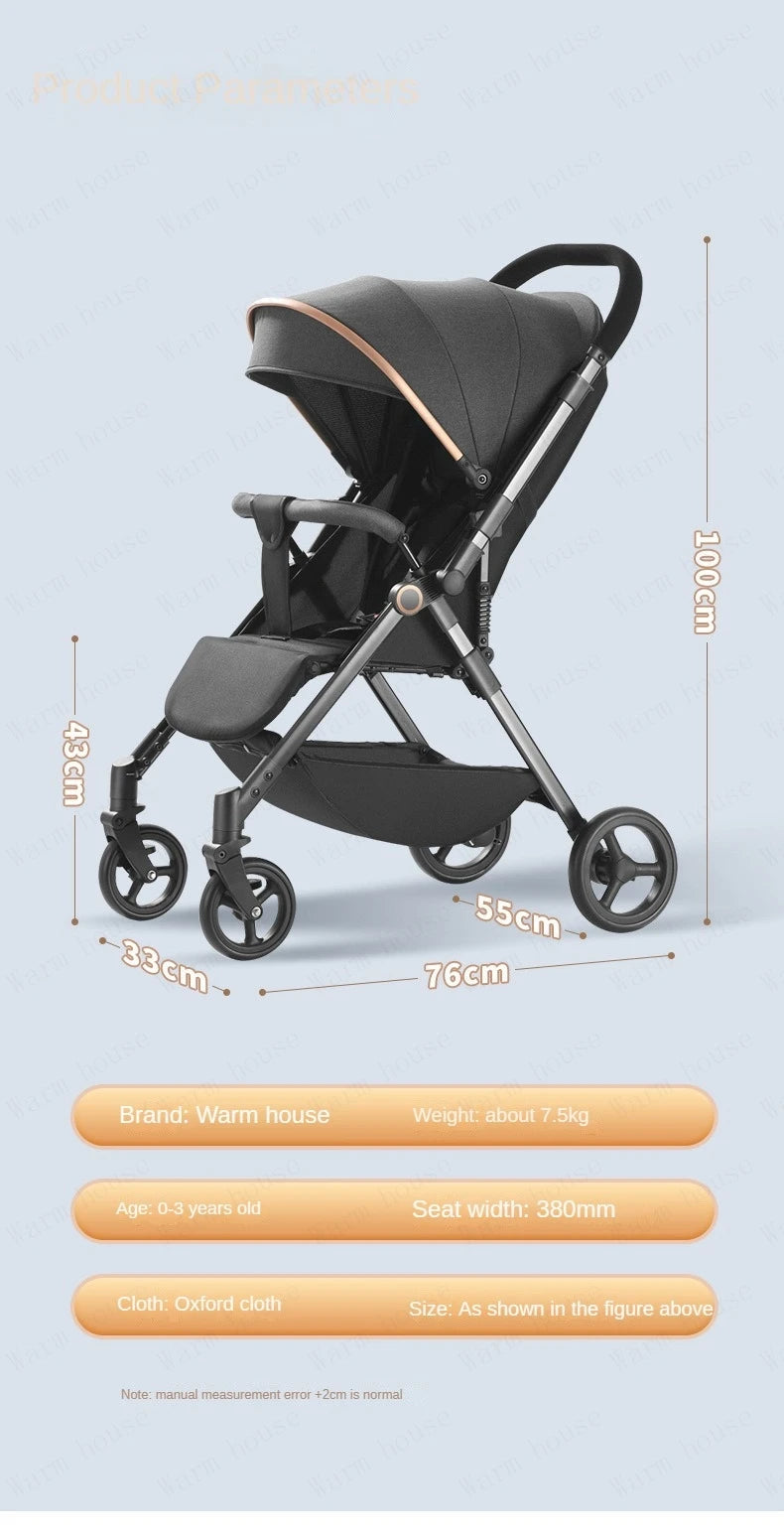 Expandable High Quality Baby Stroller